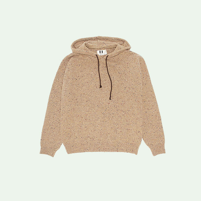 sudadera marrón claro